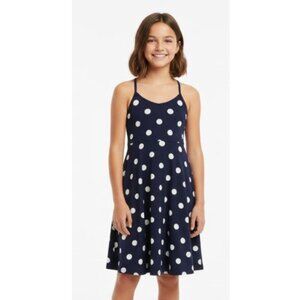 3/$25 Old Navy Girl XL Blue Garment Popka Doy Summer Dress